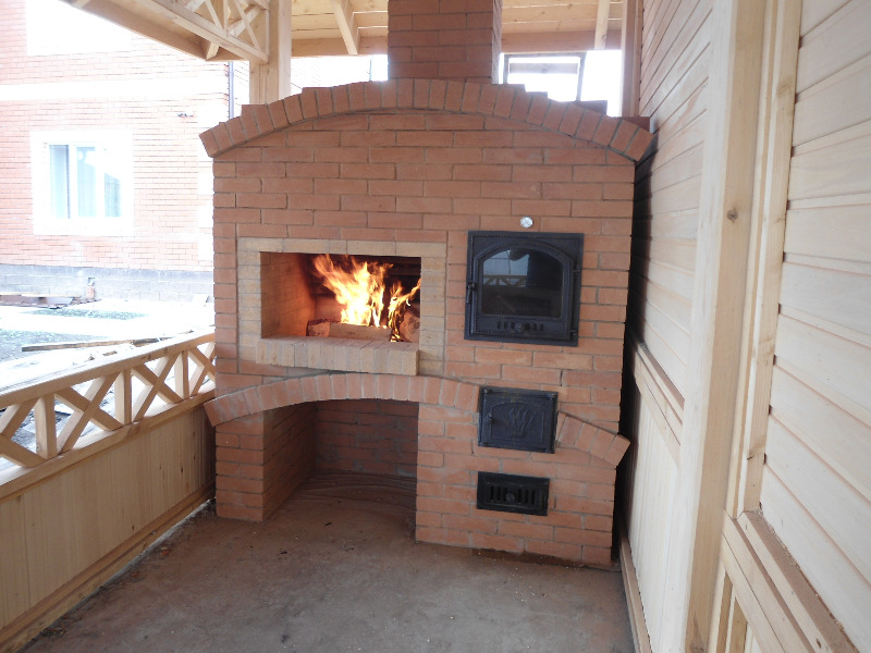 Уличные печи и камины своими руками: выбор места и строительство ...