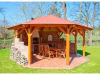 Беседка с барбекю